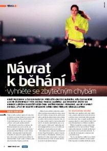 Návrat k běhání - vyhněte se zbytečným chybám
