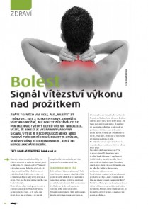 Bolest Signál vítězství výkonu nad prožitkem