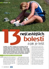 13 nejčastější bolestí a jak je řešit