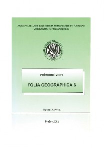 FOLIA GEOGRAPHICA 6