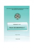 FOLIA GEOGRAPHICA 7
