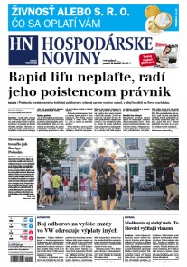 Hospodárske noviny 26.06.2017