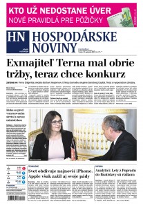 Hospodárske noviny 13.09.2017