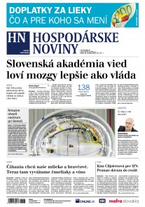 Hospodárske noviny 15.11.2017