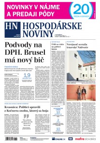 Hospodárske noviny 04.10.2018