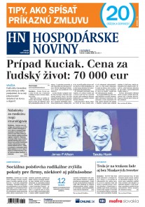 Hospodárske noviny 02.10.2018