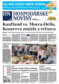 Hospodárske noviny 25.07.2016