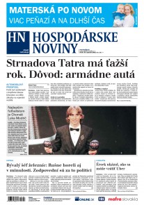 Hospodárske noviny 26.09.2018