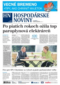 Hospodárske noviny 20.8.2018