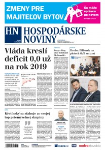 Hospodárske noviny 21.11.2018