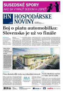 Hospodárske noviny 23.04.2018
