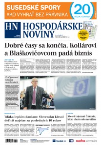 Hospodárske noviny 24.04.2018
