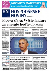 Hospodárske noviny 19.01.2017