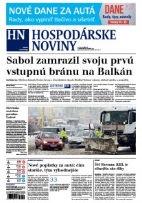 Hospodárske noviny 16.01.2017