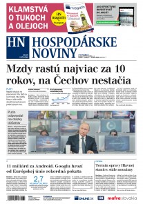 Hospodárske noviny 08.06.2018
