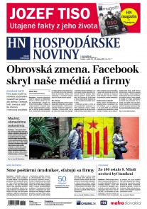 Hospodárske noviny 20.10.2017
