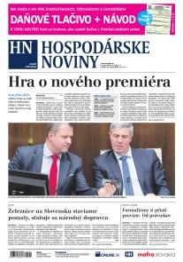 Hospodárske noviny 14.3.2018