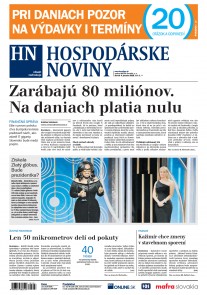 Hospodárske noviny 09.01.2018
