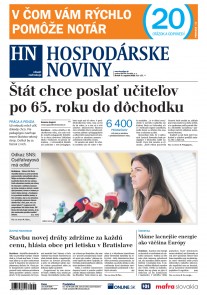 Hospodárske noviny 09.08.2018