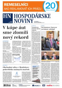 Hospodárske noviny 20.09.2018