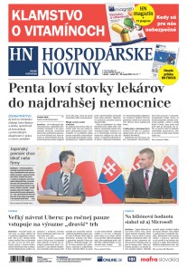 Hospodárske noviny 26.04.2019