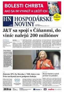 Hospodárske noviny 22.09.2017