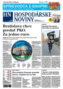 Hospodárske noviny 26.11.2015
