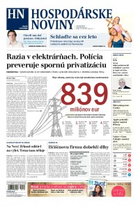 Hospodárske noviny 24.07.2014