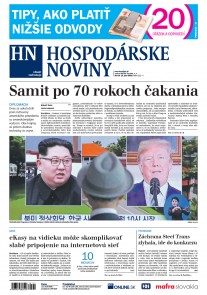 Hospodárske noviny 12.06.2018