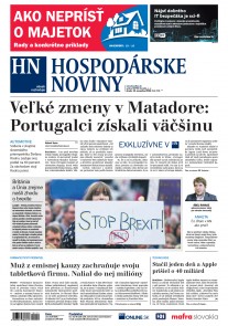 Hospodárske noviny 14.11.2018