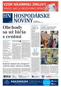 Hospodárske noviny 22.10.2018