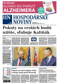 Hospodárske noviny 27.05.2016