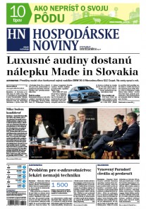 Hospodárske noviny 14.04.2017