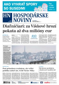 Hospodárske noviny 17.01.2018