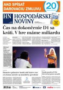Hospodárske noviny 25.09.2018