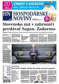 Hospodárske noviny 29.09.2016
