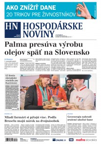 Hospodárske noviny 19.02.2018