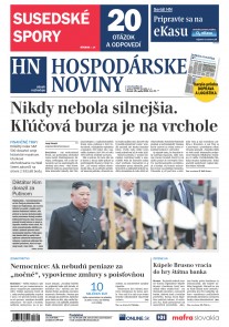 Hospodárske noviny 25.04.2019