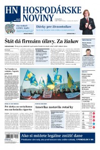 Hospodárske noviny 31.10.2014