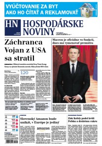 Hospodárske noviny 15.05.2017