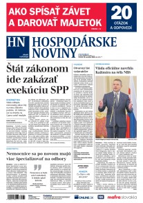 Hospodárske noviny 29.11.2018