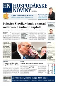 Hospodárske noviny 23.10.2014