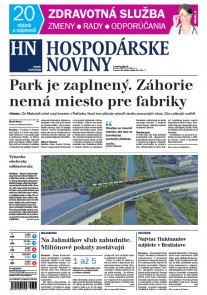 Hospodárske noviny 25.10.2016