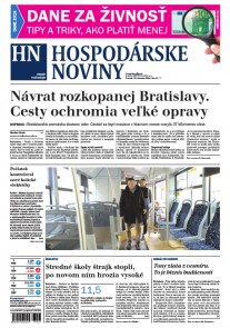 Hospodárske noviny 10.02.2016