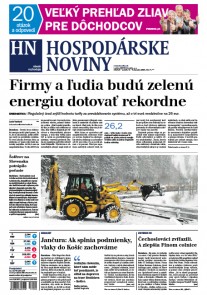 Hospodárske noviny 05.01.2017