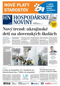 Hospodárske noviny 03.12.2018