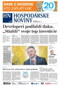Hospodárske noviny 12.12.2017