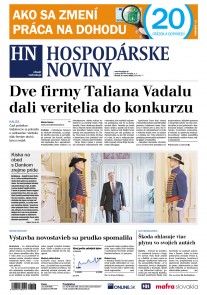 Hospodárske noviny 08.03.2018