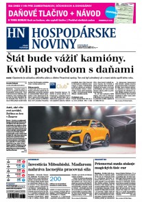 Hospodárske noviny 8.3.2017