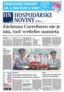 Hospodárske noviny 30.08.2016